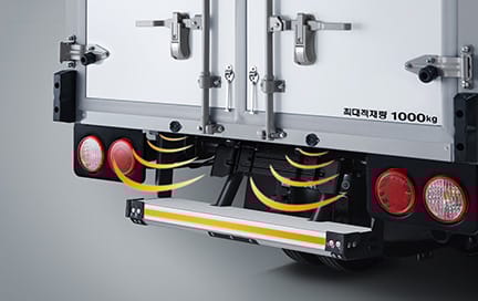 후방 주차거리 경고