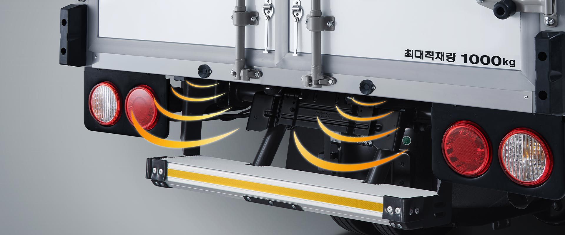 후방 주차거리 경고