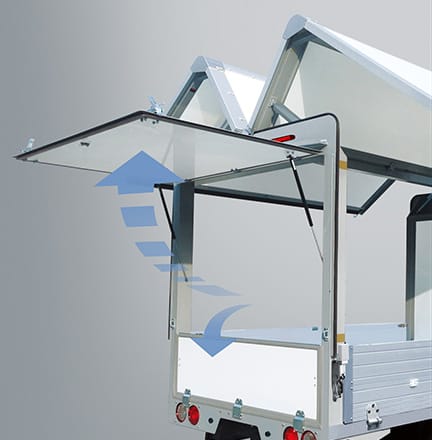 리프트업 리어 도어