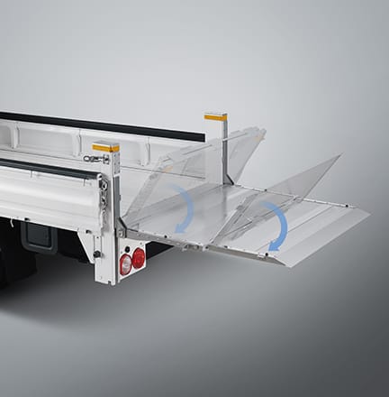 2단 접이식 게이트 개폐작동