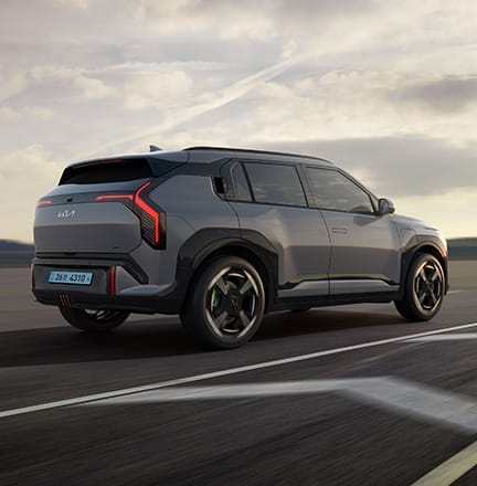 The Kia EV3 GT 후면 디자인