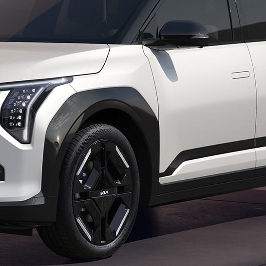 블랙 아웃사이드 미러 & 블랙 하이그로시 휠아치 몰딩