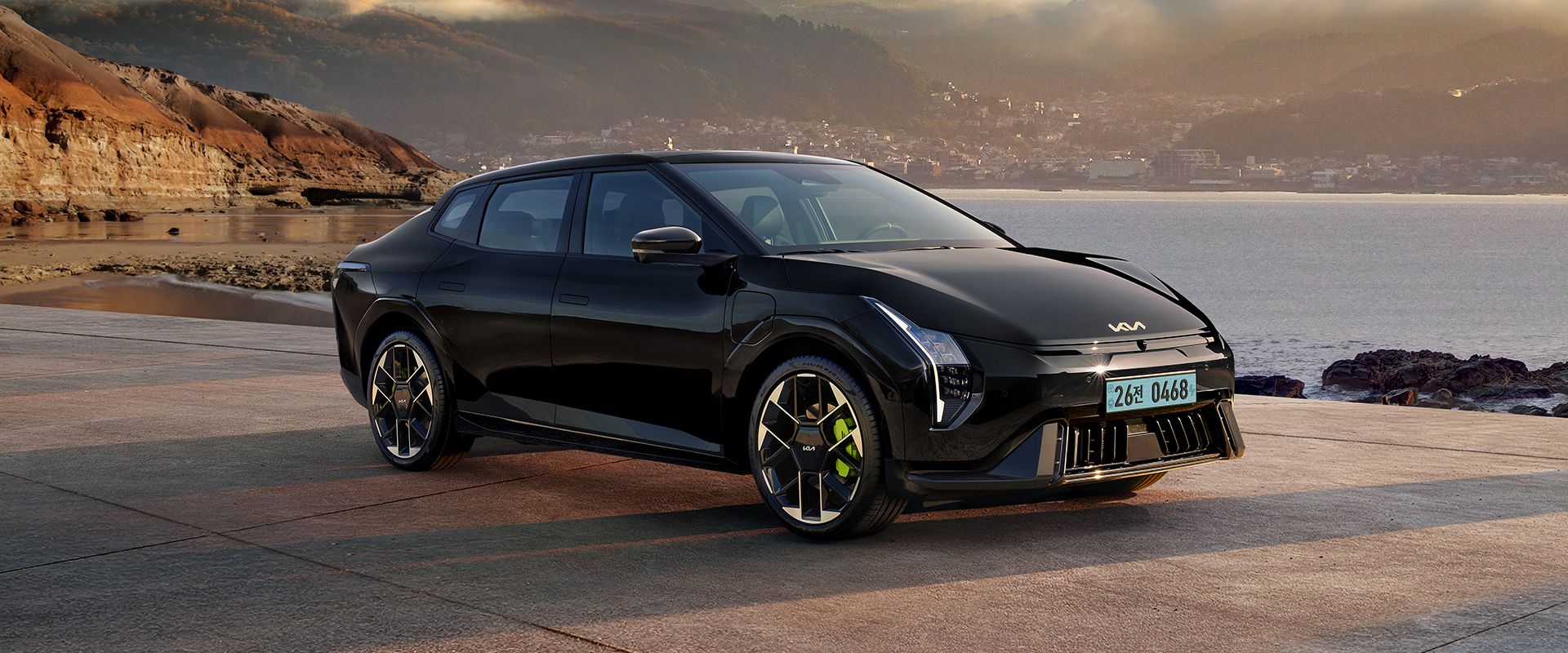 The Kia EV4 GT 외장 전면부