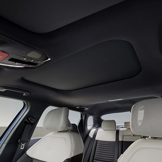 GT-Line 전용 블랙 니트 헤드라이닝