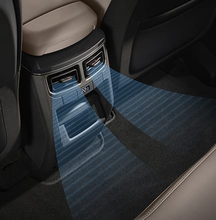 3존 공조(2열 온도 제어)