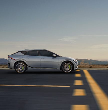 The new EV6 GT 측면 디자인