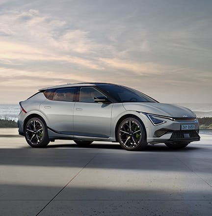 The new EV6 GT 전면 디자인