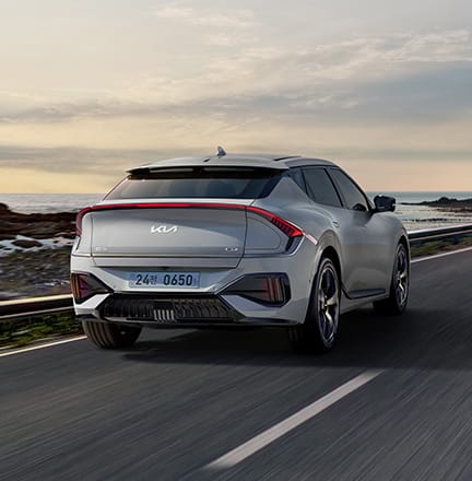 The new EV6 GT 후면 디자인