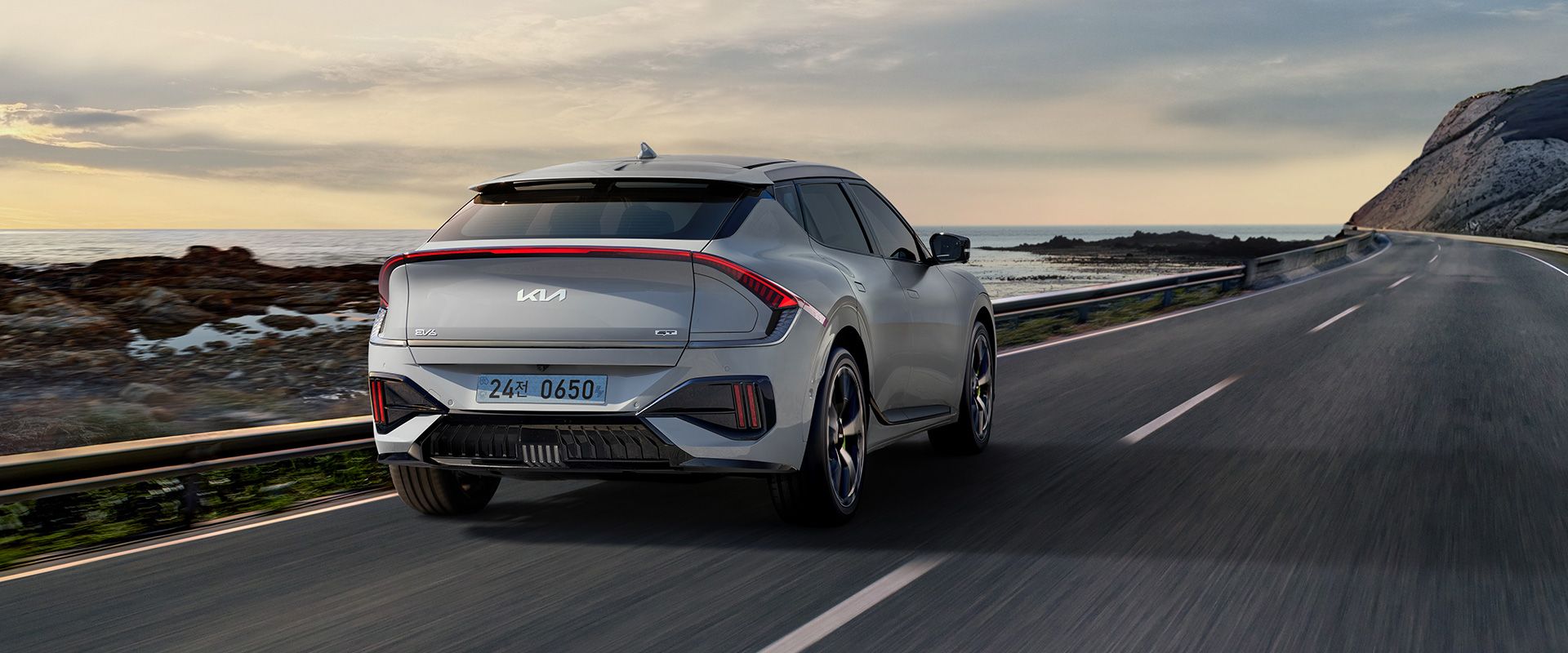 EV6 GT 외장 후면부