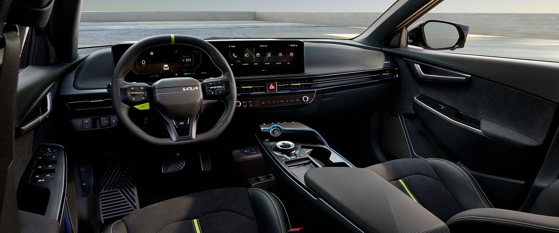 EV6 GT 내장 전면