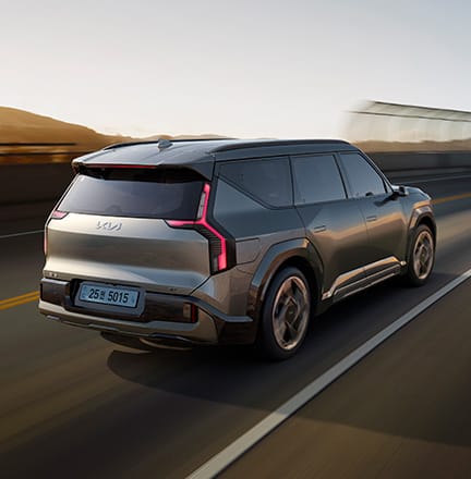 The Kia EV9 GT 후면 디자인