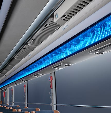 선반 무드 램프 (하프 미러)