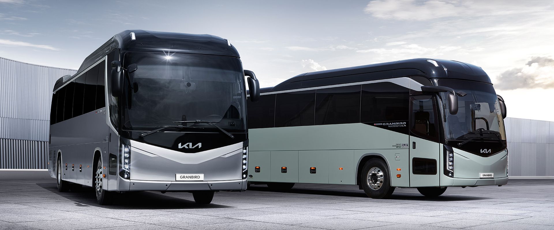 실크로드 - 뉴트럴 실버 (좌), 실크로드 캄 - 뱀부그린 (우) (웅장형 스포일러 적용)