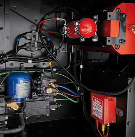 엔진룸 화재 자동소화장치