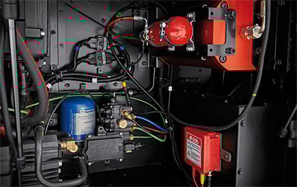 엔진룸 화재 자동소화장치