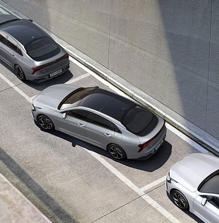 측방 주차 거리 경고