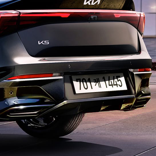 리어 다크 스키드 플레이트/머플러팁 