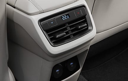 3존 공조 (뒷좌석 온도제어)