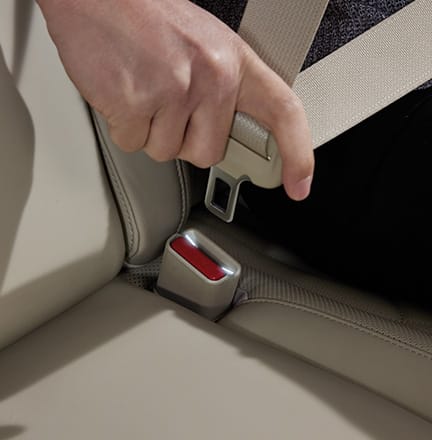 뒷좌석 시트벨트 버클 조명