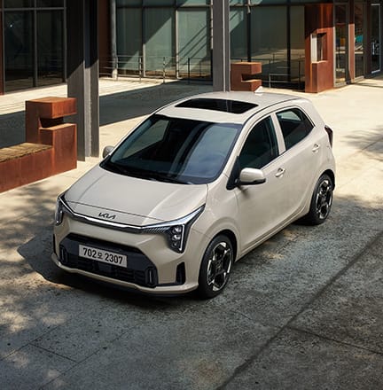 모닝 외장 전측면부