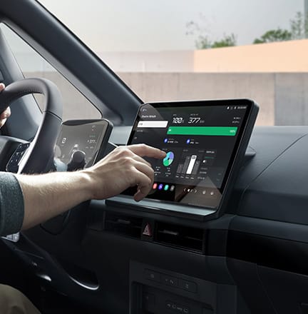 12.9인치 PBV 전용 인포테인먼트 시스템