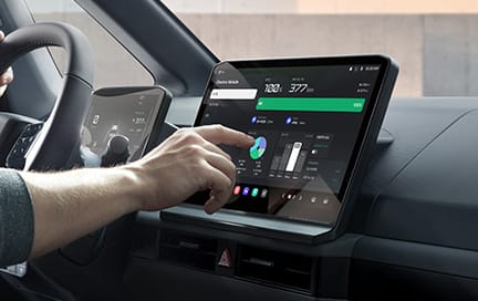 12.9인치 PBV 전용 인포테인먼트 시스템