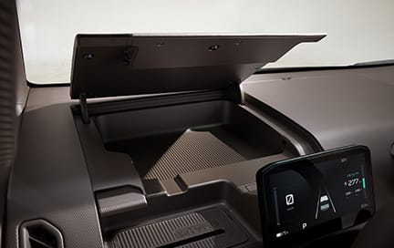 운전석 크래쉬패드 상단 트레이