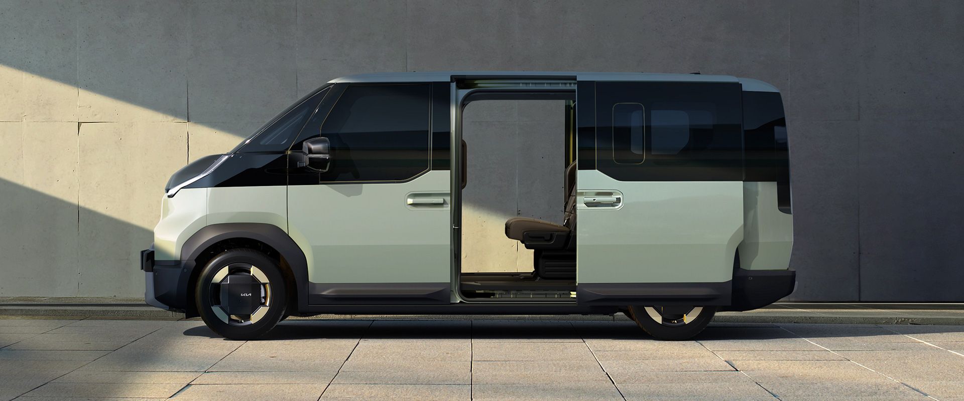 PV5 패신저 외장 측면부