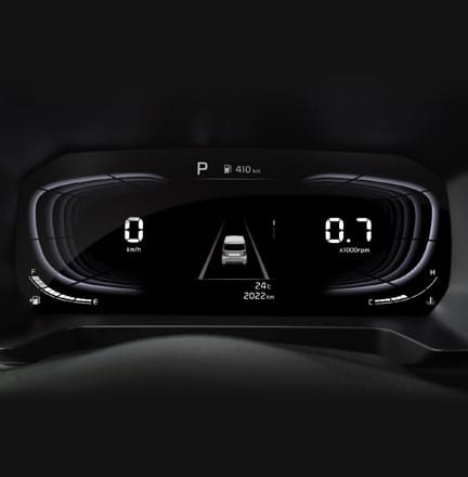 슈퍼비전 클러스터 (4.2인치 칼라 TFT LCD)