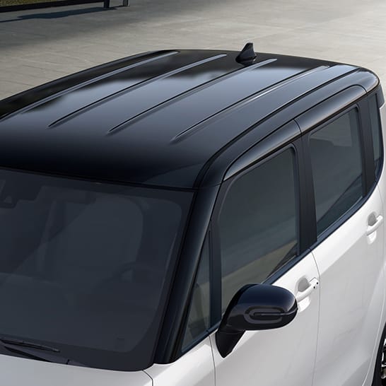 블랙 루프, 블랙 A필라, 블랙 아웃사이드 미러, 블랙 샤크핀 안테나