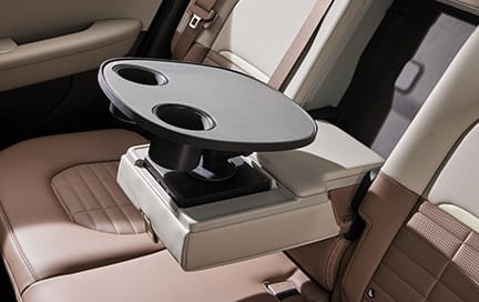 2열 암레스트 콘솔 테이블