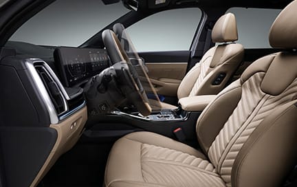 전동식 틸트 & 텔레스코픽 스티어링 휠