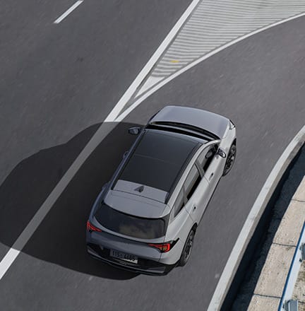 내비게이션 기반 스마트 크루즈 컨트롤 (안전구간/곡선로/진출입로)