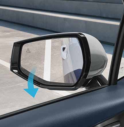 후진연동 자동하향 아웃사이드미러