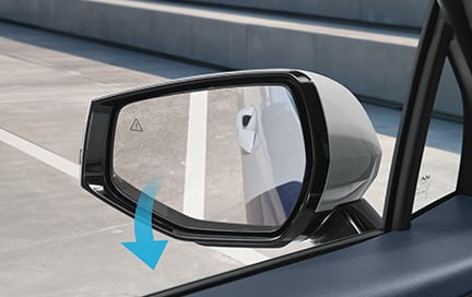 후진연동 자동하향 아웃사이드미러