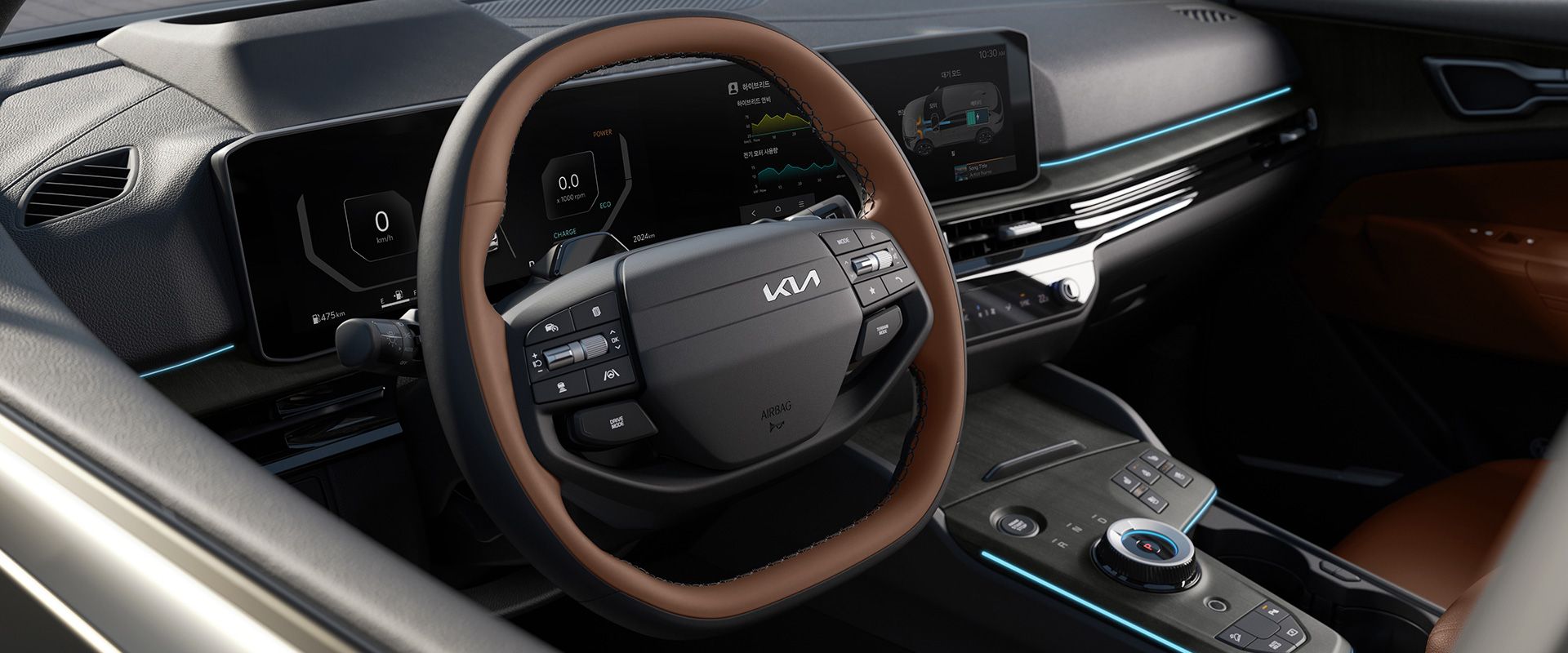 X-line 전용 프리미엄 스티어링 휠