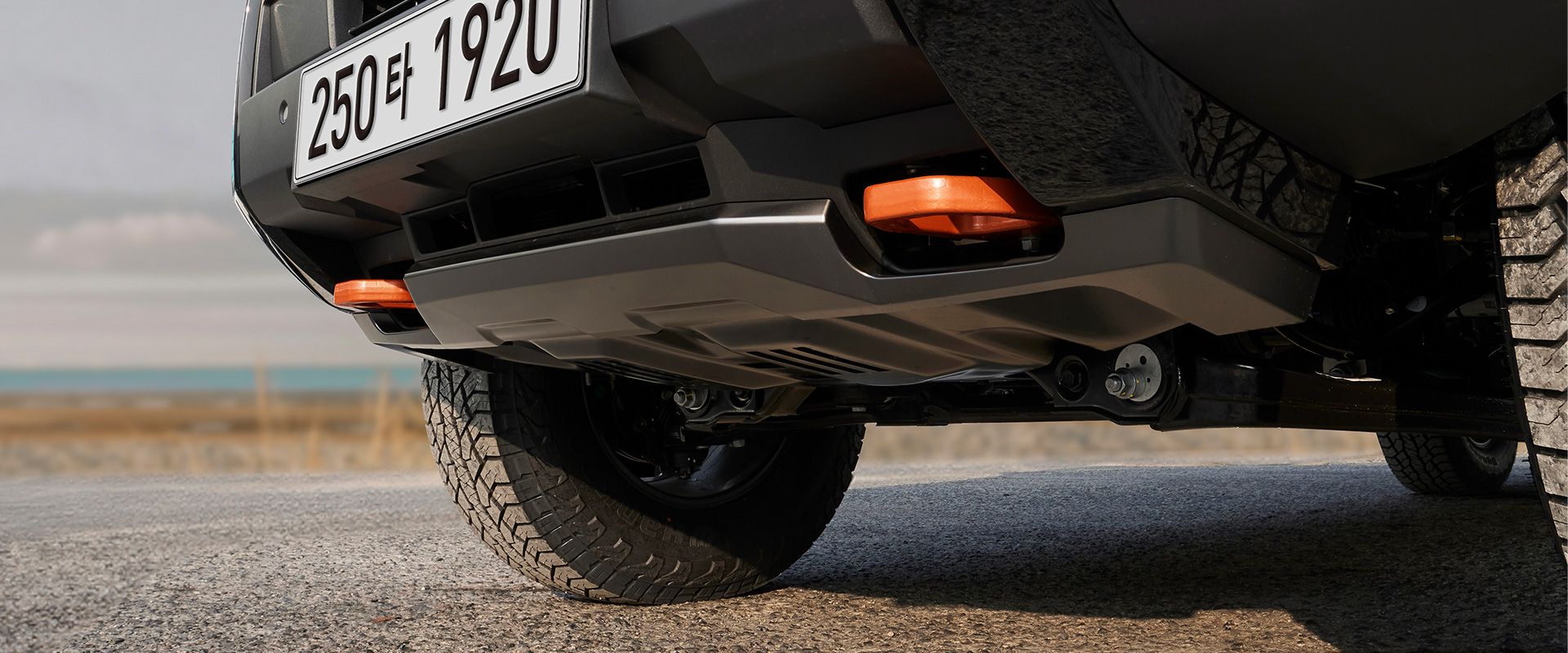 X-Pro 전용 오렌지 컬러 프론트/리어 견인 고리