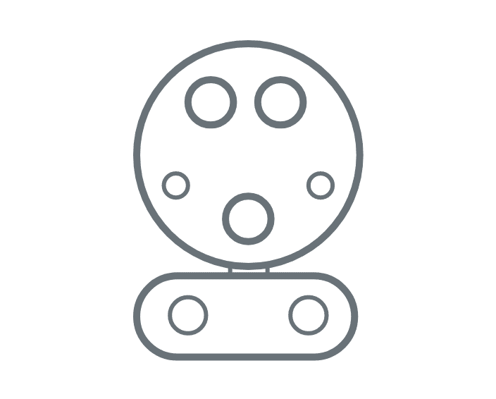 DC콤보(국내 공식 표준) 모양